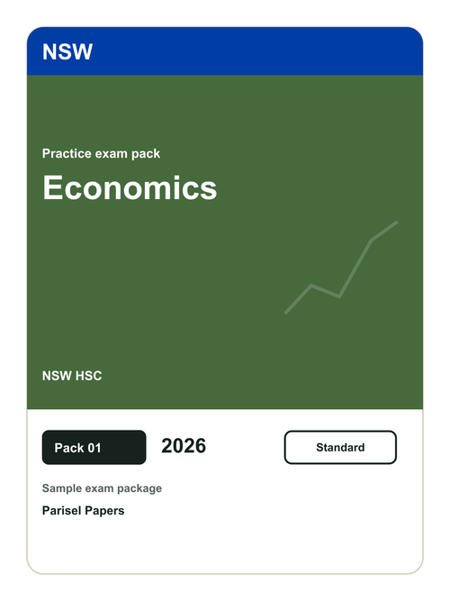 Parisel product cover exam-nsw-hsc-economics-paper-01-2026-e1