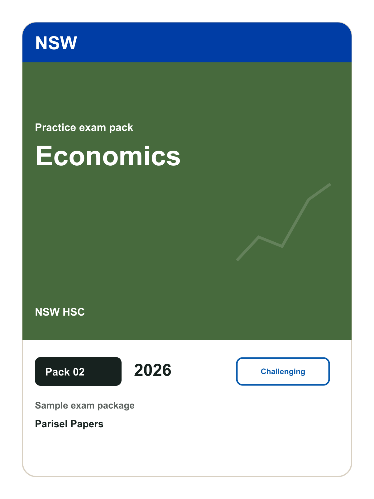 Parisel product cover exam-nsw-hsc-economics-paper-02-2026-e1