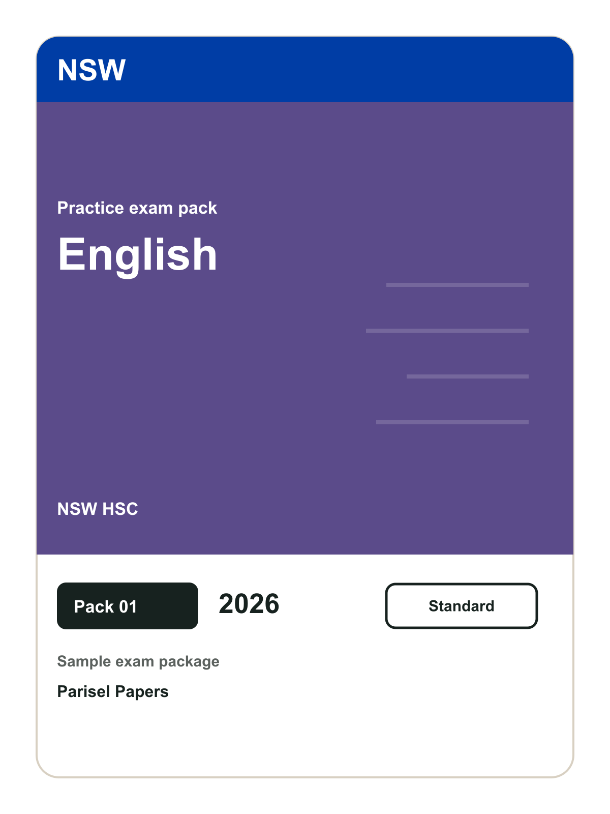 Parisel product cover exam-nsw-hsc-english-paper-01-2026-e1