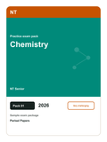 NT Senior Chemistry practice pack 01 cover (2026)