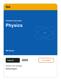 WA Senior Physics practice pack 01 cover (2026)