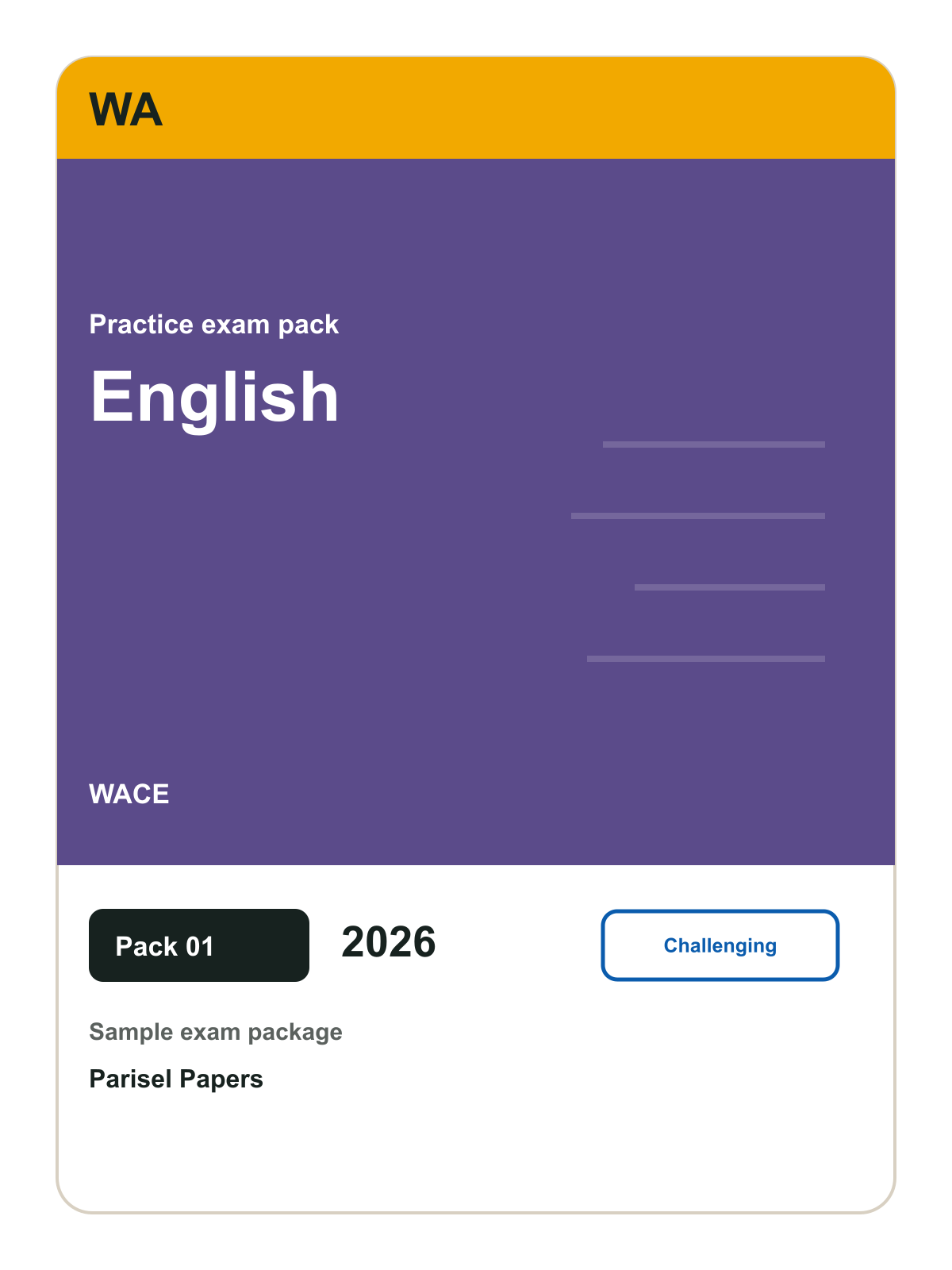 Parisel product cover exam-wa-wace-english-paper-01-2026-e1